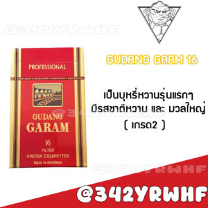 Gudang Garam 16 (กาแรม 16 มวน ) เกรด 2